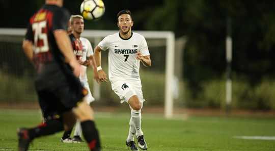 Michigan State men's soccer (PHOTO:  MSU SID)